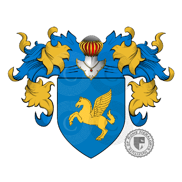 Coat of arms of family Cavallaro