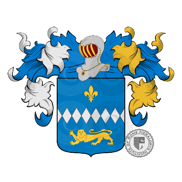 Coat of arms of family Gianoli
