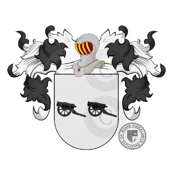 Coat of arms of family Castedo