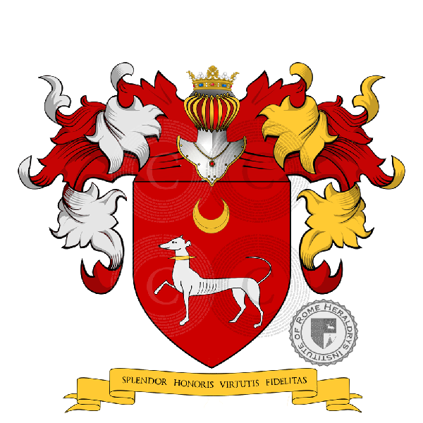 Coat of arms of family Texier d