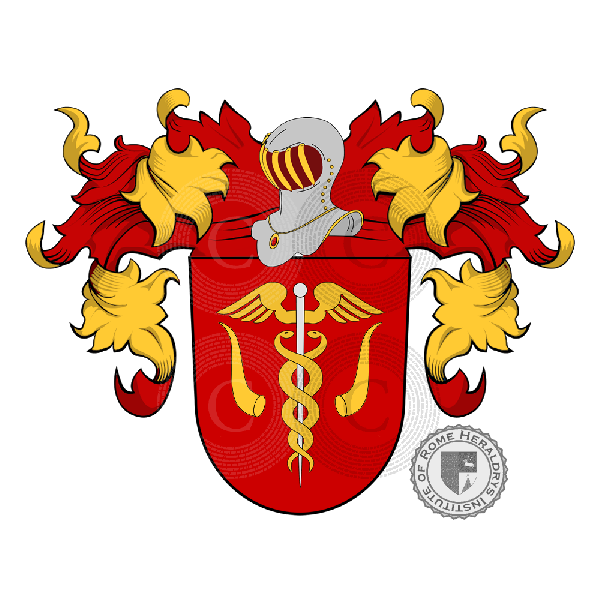 Coat of arms of family Bleiber