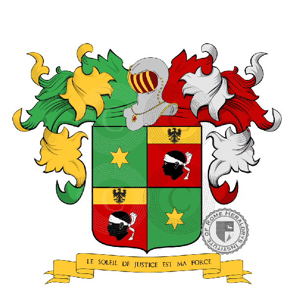 Wappen der Familie Du Praz
