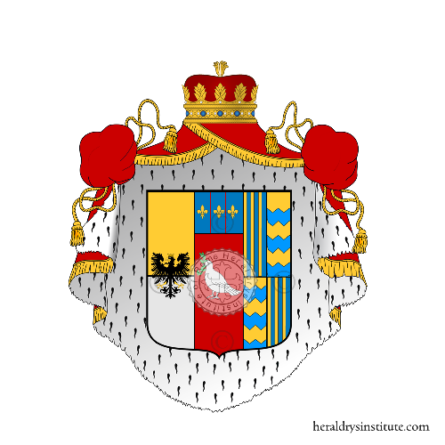 Coat of arms of family Doria Pamphili Landi