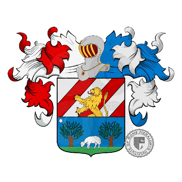 Coat of arms of family Guardabassi