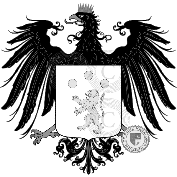 Coat of arms of family Comenale