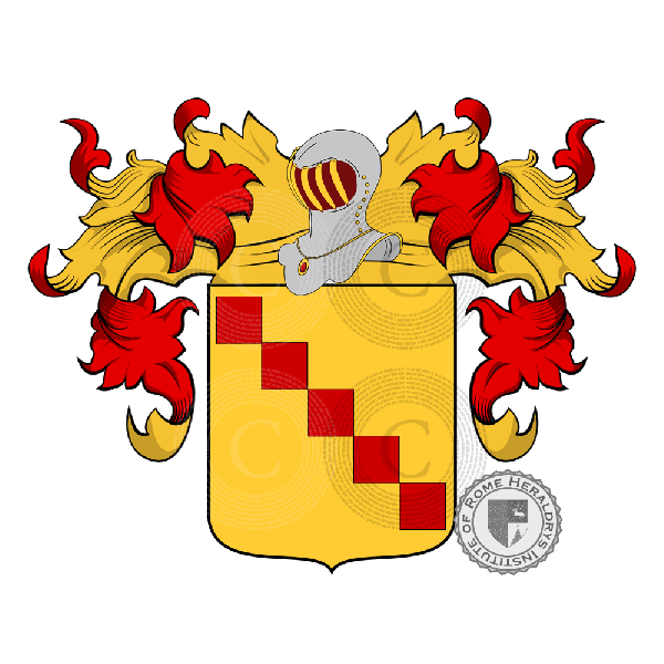 Coat of arms of family Travagli