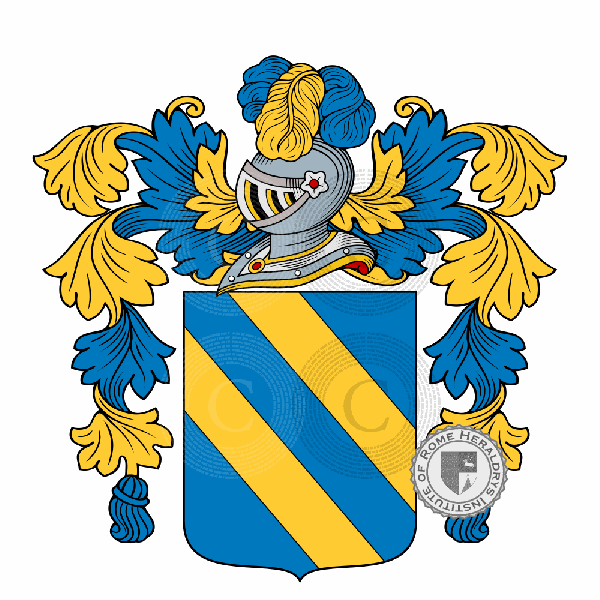 Coat of arms of family Cesareo