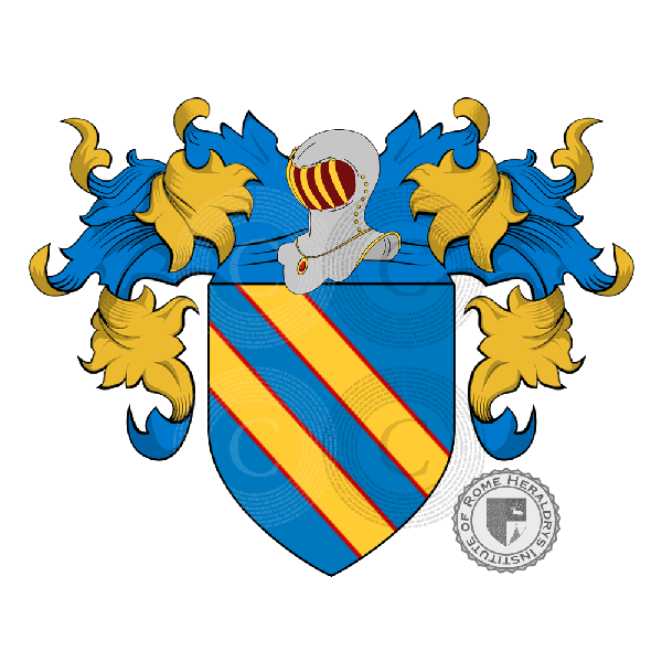 Coat of arms of family Mangora