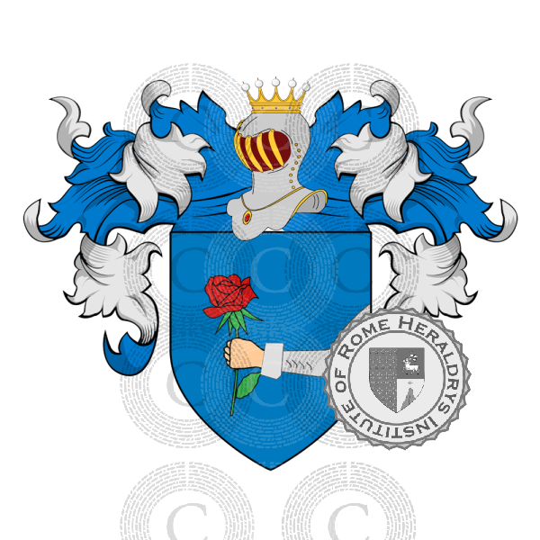 Coat of arms of family Rossi