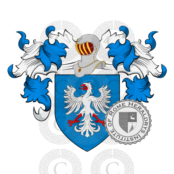 Coat of arms of family Sansoni