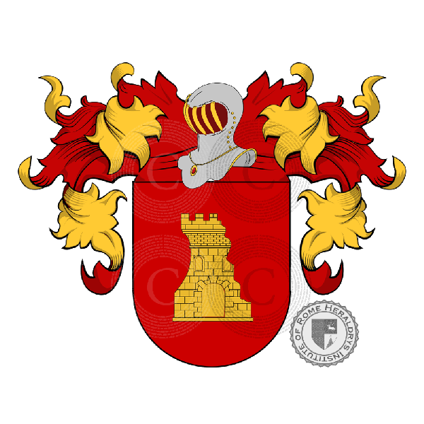 Coat of arms of family Tome