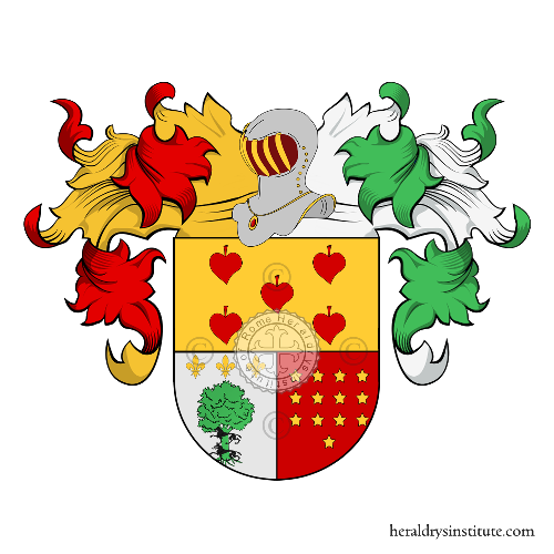 Wappen der Familie Montiano