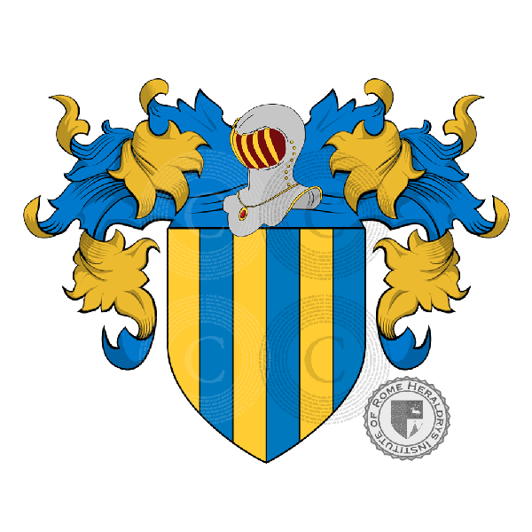 Coat of arms of family Bottega