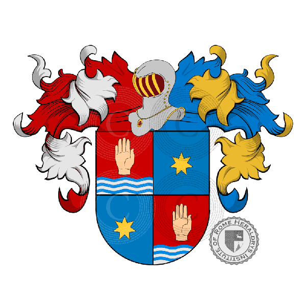 Wappen der Familie Cavero