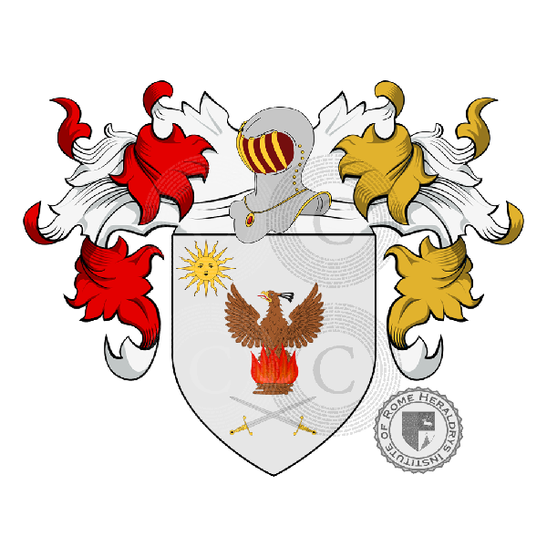 Coat of arms of family Martinelli