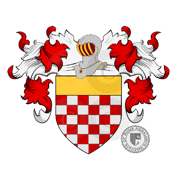 Coat of arms of family Rebuccini