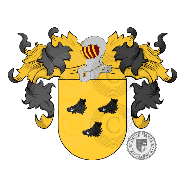 Wappen der Familie Leocadio