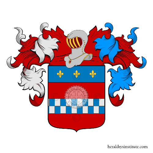 Coat of arms of family Guidoberti