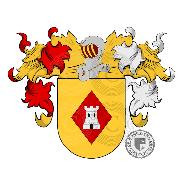 Coat of arms of family Jáuregui
