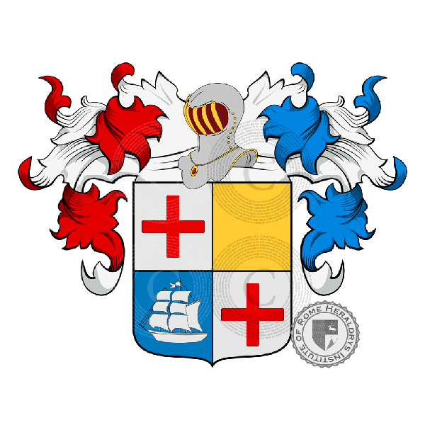 Coat of arms of family Tavernaro