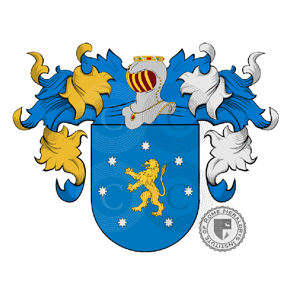 Coat of arms of family Montengon