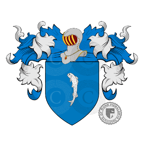 Coat of arms of family Barzi