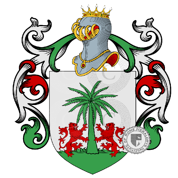 Escudo de la familia Casaretto, Casarotti, Casareto