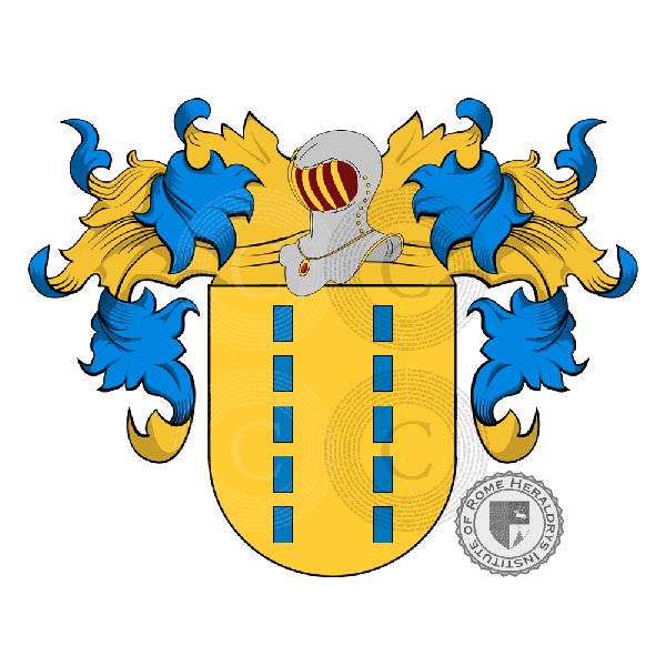 Coat of arms of family Ricarte