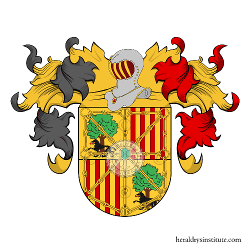Coat of arms of family Ilarregui
