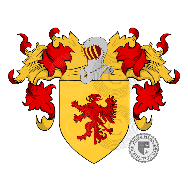Coat of arms of family Aldobrandeschi