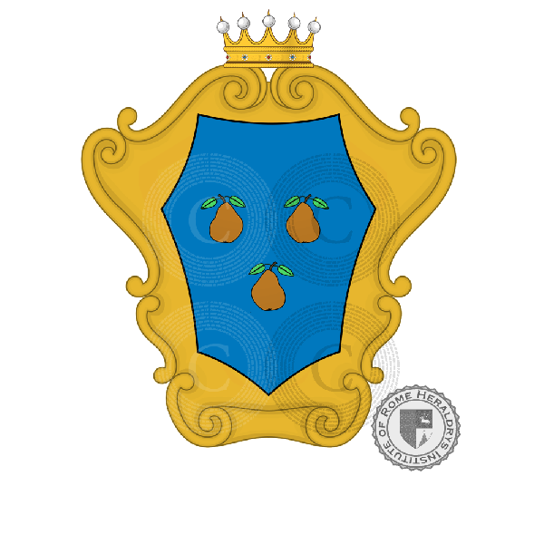 Coat of arms of family Villanuzzi
