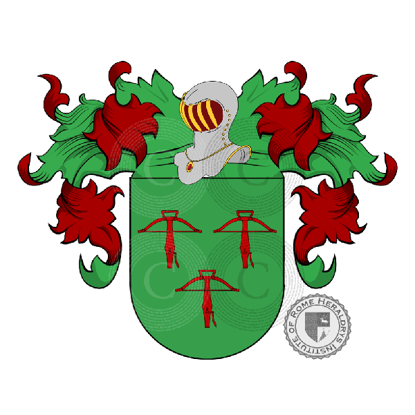 Coat of arms of family Gaudino