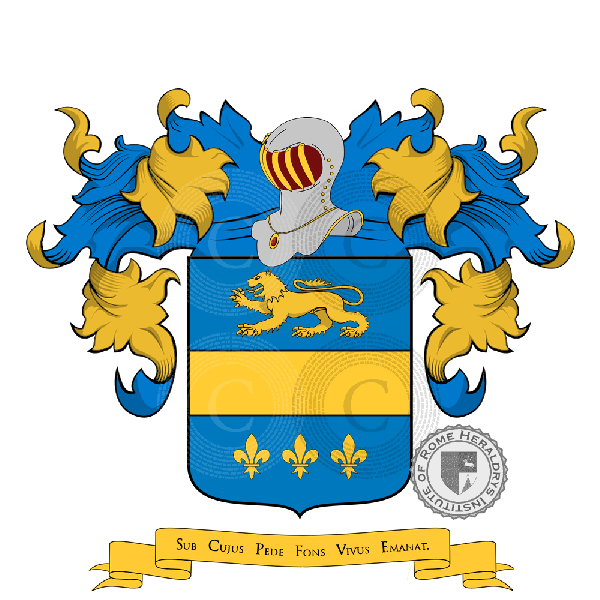 Wappen der Familie Pasquale, De Pasquale, Pascale, DePasquale