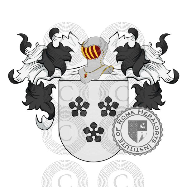 Coat of arms of family Martins