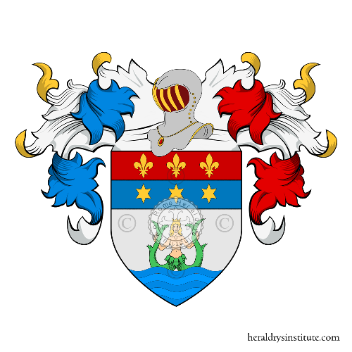 Coat of arms of family Serena di Lapigio