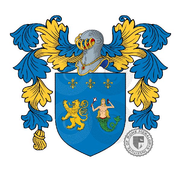 Coat of arms of family La Serena