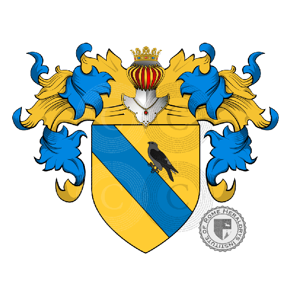 Coat of arms of family Amico