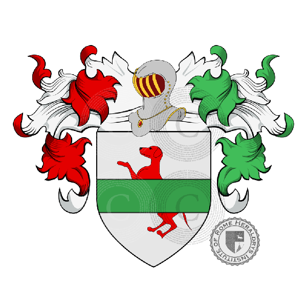 Coat of arms of family Guizzamani