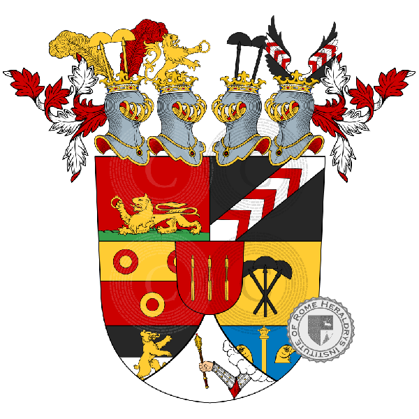 Coat of arms of family Sauer