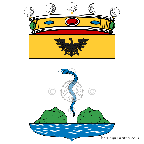 Coat of arms of family Carmine, Del Sasso da Carmine