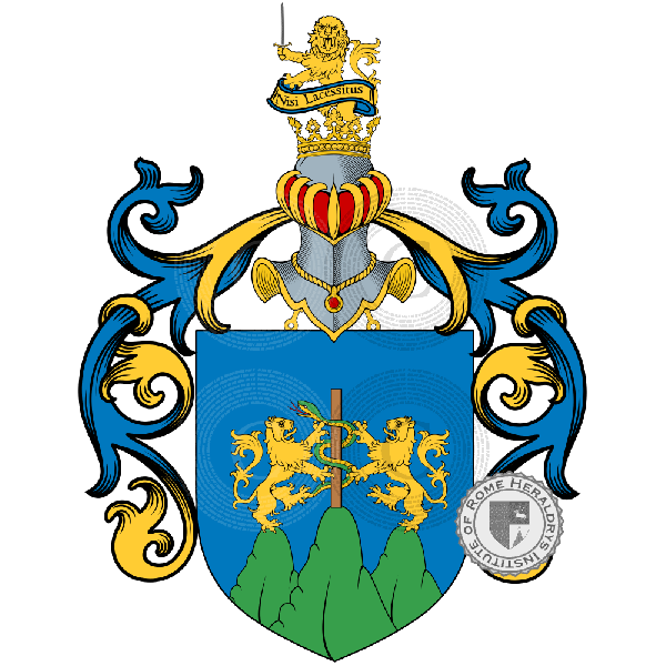 Escudo de la familia Mastelloni, Mastellone