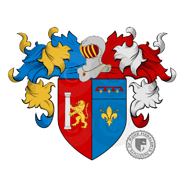 Coat of arms of family Piacenti