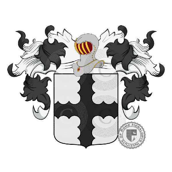 Coat of arms of family Brarda
