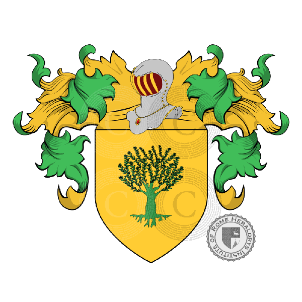 Coat of arms of family Batoni