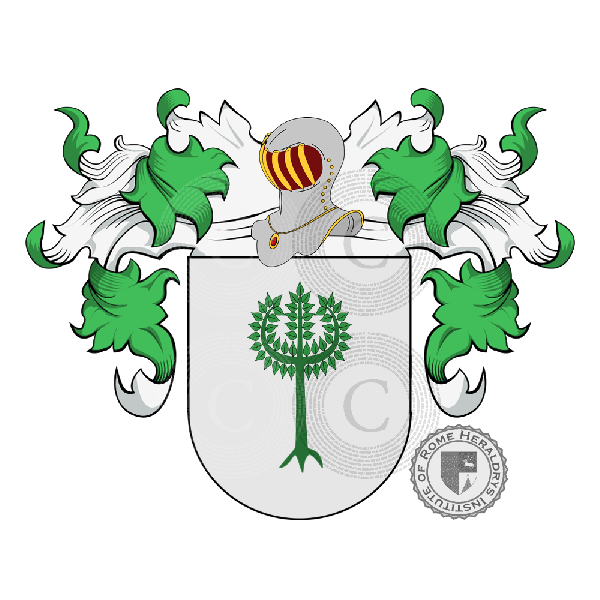 Coat of arms of family Marañon
