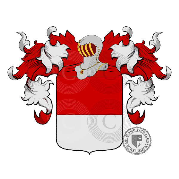 Coat of arms of family Lanfranchi Chiccoli