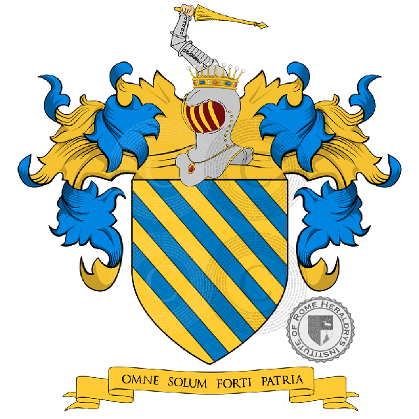 Coat of arms of family Lanfranchi