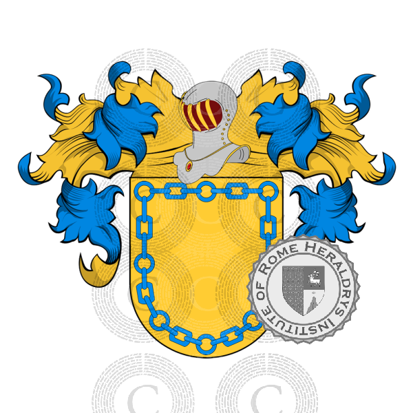 Coat of arms of family Canudo