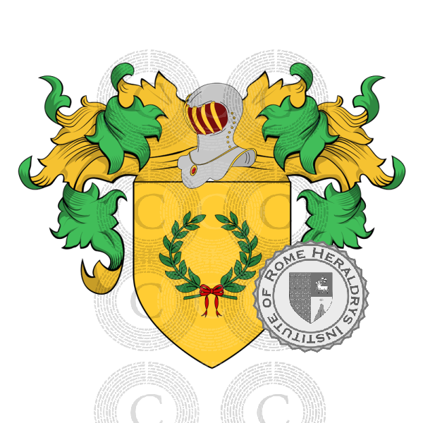 Coat of arms of family Vittoria