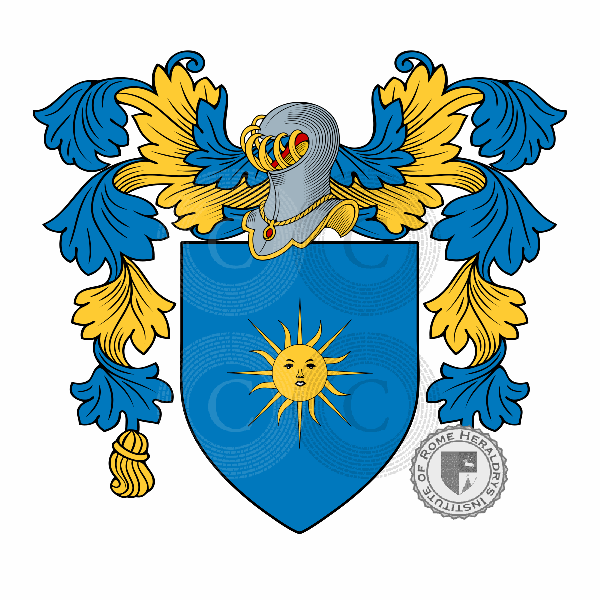 Coat of arms of family Marzari